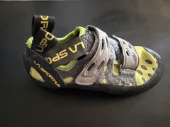 NEW – La Sportiva Tarantula Climbing Shoes Kiwi/Grey EU 34 / US M 2.5 / US W 3.5