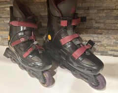 AstroBlade Rollerblade Size 8. Vintage In-Line Skates Astro Blade Black 70050080