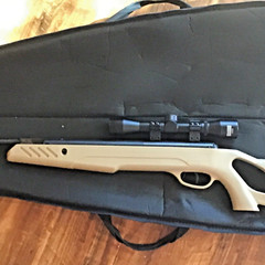 Swiss Arms TAC-1t Nitro Piston Beak Barrel Air Rifle 177 Cal W/4/32 Scope & Case