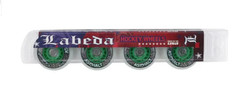 Labeda Asphalt Grip 83A Roller Hockey Wheel – White – 4 Pack 80MM