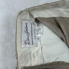 The Tailored Sportsman Size 12 Riding Habits Beige Knee Patch Pants