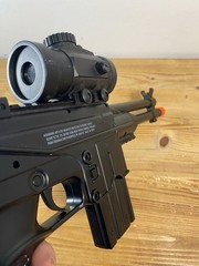 Double Eagle Airsoft-M301F with Spring, Material: : Plastic, Manual Charging