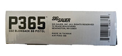 Sig Sauer P365 4.5mm Steel BB Cal. CO2-Powered Semi-Automatic Air Pistol 20 rd