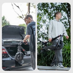 ADULT ELECTRIC SCOOTER 10″ TIRES LONG RANGE E-SCOOTER CITYCOMMUTER APP MAX 600W