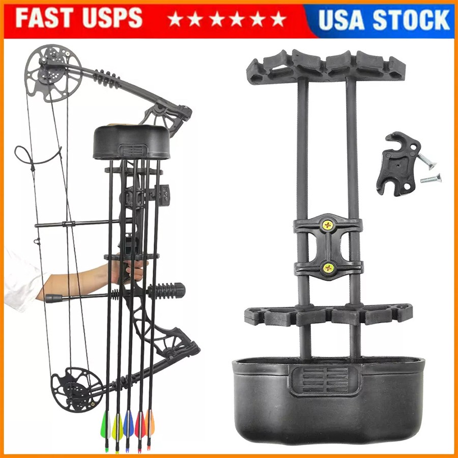 5 Arrow Bow Quiver Compound Bow Quivers Arrows Archery Holder with Quick Release