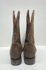 Dan Post Albuquerque Distressed Brown Leather Western Cowboy Boots Size 9