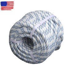 1/2″×120FT Breaking Strength 1485 Pounds 48 Strand Double Braid Polyester Rope