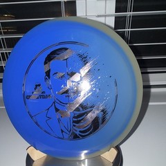 Doomsday Disc Chemtrail With Zebra Sliver And Black Foil 176 Grams