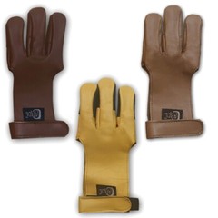 RECURVE/COMPOUND/LONGBOW TRADITIONAL ARCHERY LEATHER ARROW PULL SHOOTING GLOVE