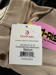 Devon-Aire, Brand New, Never Worn, 265 Granada Mid-Rise, Ladies Breech