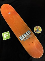 SUPER RARE Jeff Lenoce Evil Red Cobra Pro Model Baker Skateboard Deck In Shrink