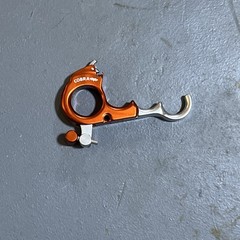 Cobra C-835 Harvester Lanyard Finger Attachment – Orange Archery Release