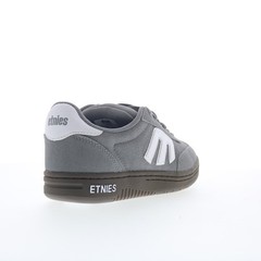 Etnies Locut 4101000507380 Mens Gray Suede Skate Inspired Sneakers Shoes