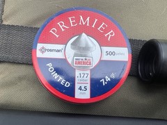 Crosman Fire .177 Break Barrel Air Rifle Nitro Piston, 1200 FPS with bag