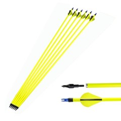 28/30Inches Mixed Carbon Arrow Spine 500 Diameter 7.8mm for Recurve/Compound Bow