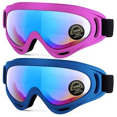MAMBAOUT 05.blue Frame with Multicolor Lens + Pink Frame with Multicolor Lens