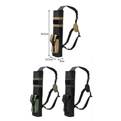 Archery Lightweight Back Arrow Quiver Dual Use Foldable Compact Hip Arrows Bag