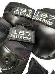 187 Killer Pads & Triple Eight Protective Gear Set Adult Medium Knee Elbow Wrist