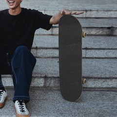 1 Pack Skateboard Grip Tape Black Self Adhesive Skateboard Decor
