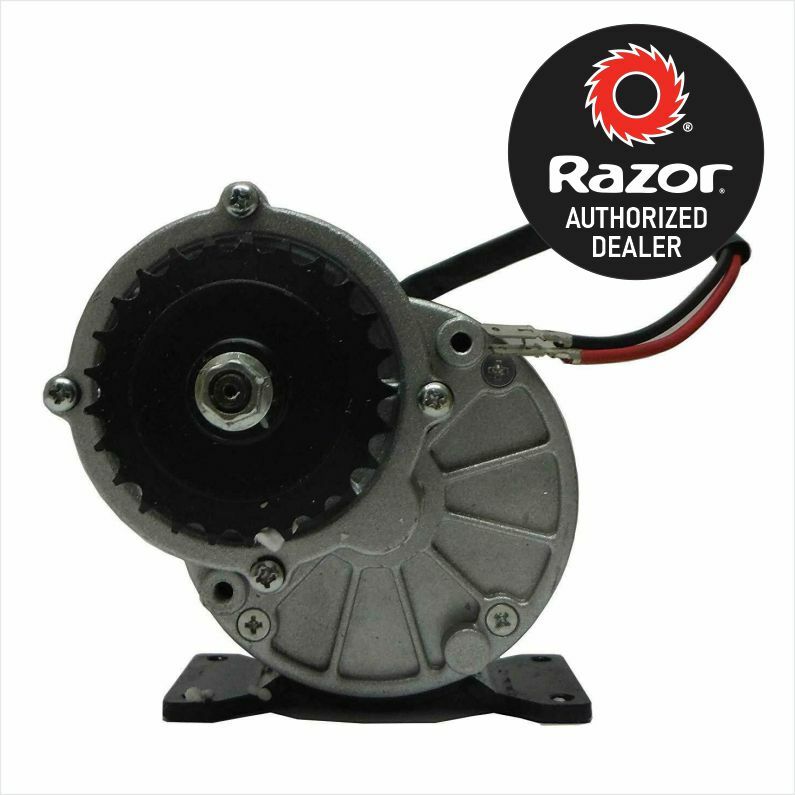Razor W25143060030 Dirt Quad Electric Motor W/ Screws Genuine Part