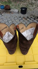 🚨Lucchese Kemo Sabe Handmade Brown Suede Cowboy Boots Men’s US 12 GD9323