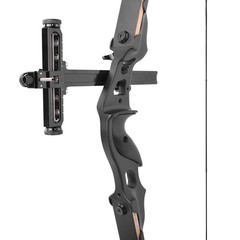 T Shape Recurve Bow Sight 1 Pin Adjustable Aluminum Archery Hunt Practice Target