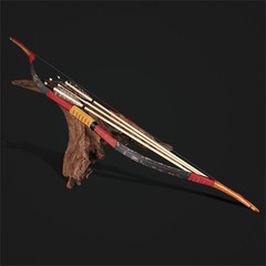 Archery Traditional Recurve Bow 15-50lb Mongolian Horse Bow Hunting Arrow Target