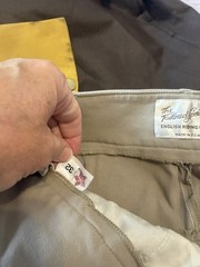 TWO Tailored Sportsman 1923 Trophy Hunter Mid Rise Front Zip/Side Zip Boot Sock