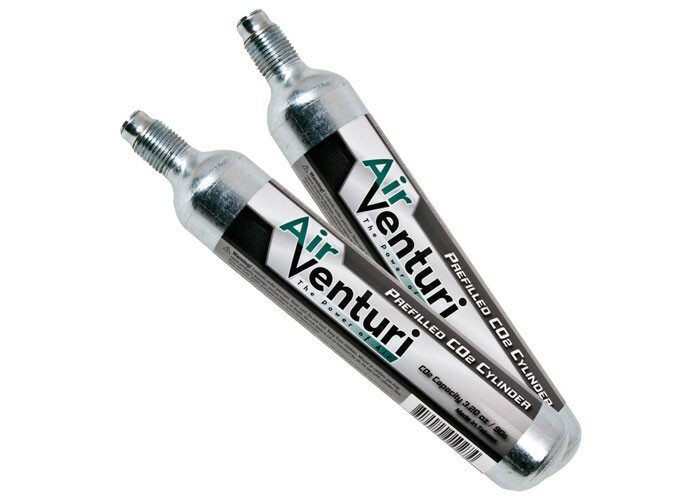 (NEW) Air Venturi Pre-Filled 90-Gram CO2 Tanks, Disposable, 2pk