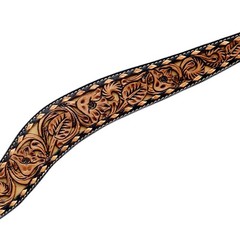 Western Headstall and Breast Collar Set HILASON Tooled Leather Horse Bridle Tack