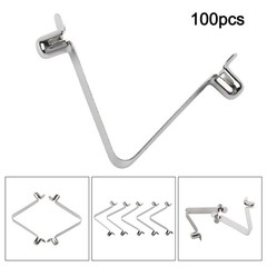 Reliable Pack of 100 Spring Clips Designed for Tents and Paddle Boards