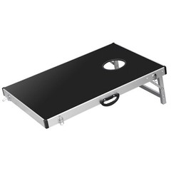 Cornhole Bean Bag Toss Set Boards Outdoor Party Game Toys All Ages W/Carry Case