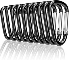 Heavy Duty Aluminum Carabiners 3″ 100-Pack