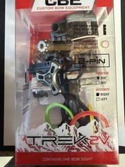 CBE Trek Pro 2V .010 Archery Sight 2 Vertical Pins Right