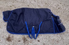 Schneider’s ARMORFlex Challenger Adjusta-Fit Cutback Turnout Blanket ~ 78″