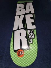 baker skateboard deck rowan stacked foil checkered pro model green silver white