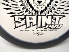 Latitude 64 Saint Pro Kristin Tattar Golf Disc Driver Black 176g Made in Sweden