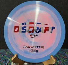 Discraft ESP Raptor Distance Driver Cotton Candy Swirly Flag Foil 170-172g New