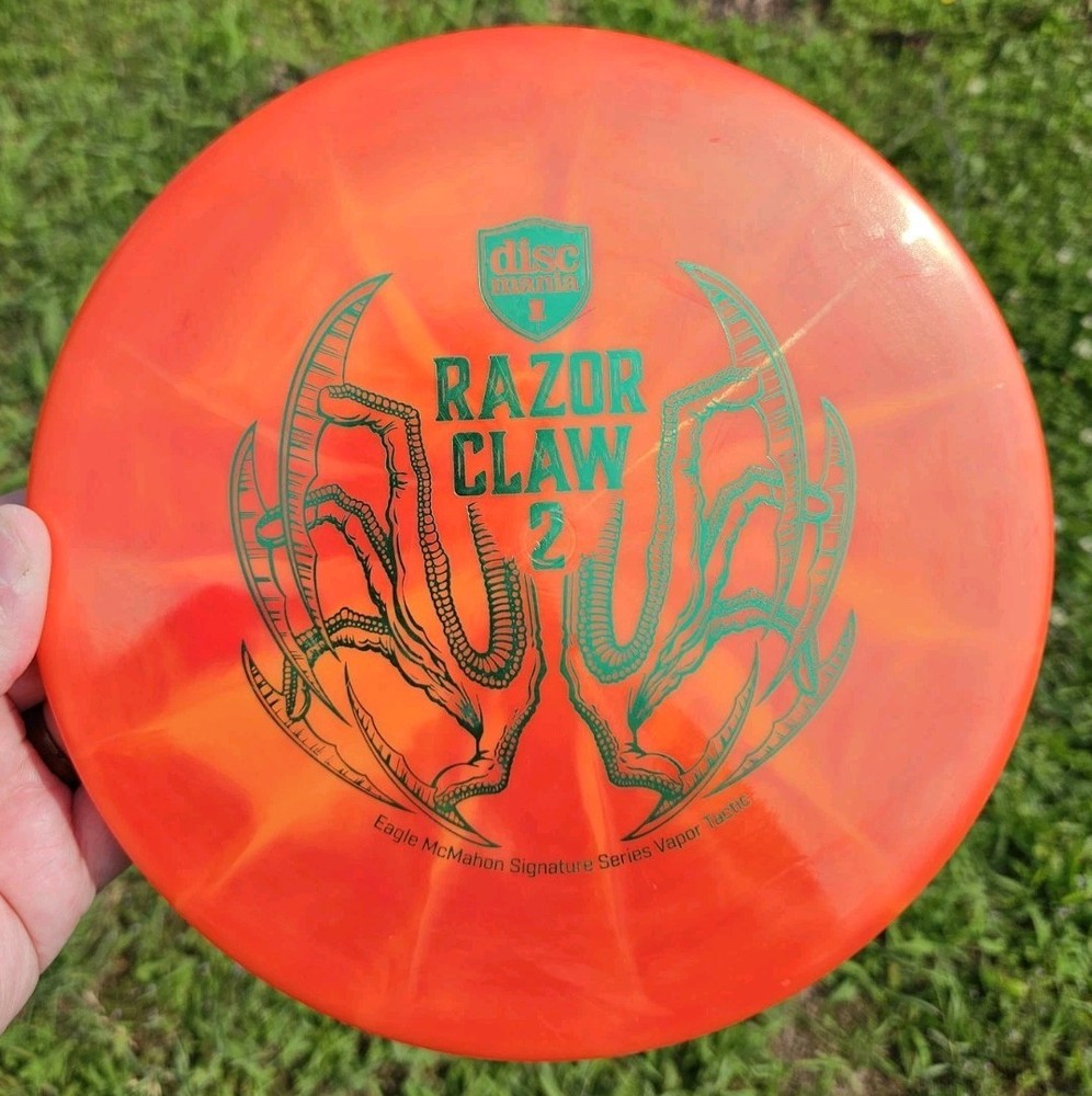 RC2! Used Eagle McMahon Discmania Razor Claw 2 Vapor Tactic – 176 Grams!