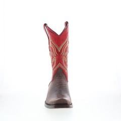 Dingo True Grit DI-141 Mens Brown Leather Pull On Cowboy Western Boots 7