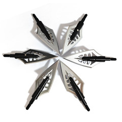 12pcs 150 grain Broadheads 1.1″ Cut Crossbow Compound Bow Arrowhead Hunting