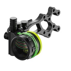 Archery Sight Compound Bow 5 Pin .019″ Adjustable 4X 6X 8X Lens Hunt Shoot RH LH