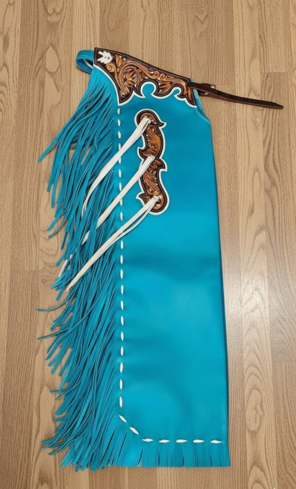 Rodeo Leather Bull Riding Chaps | Western Cowboy Rodeo Gear – Custom Design