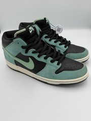 Nike SB Dunk Mid Pro Skateboarding Shoes Green/Black US 13 M
