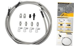70″ Transmission Oil Cooler Hose Line Kit 6AN Compatible with 4L60E 4L80E