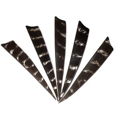 50 Pcs 3/4/5 Inch Archery Turkey Feather Fletching Right Wing Left Wing Feath…