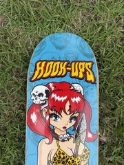Vintage Original Hookups Amazon Girl Skateboard Deck