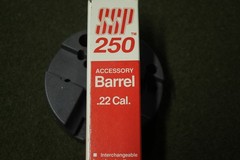 Vintage Crosman SSP 250 .22 cal barrel air pistol