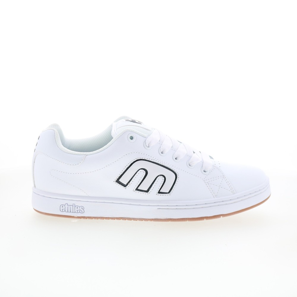 Etnies Callicut 4101000014110 Mens White Skate Inspired Sneakers Shoes