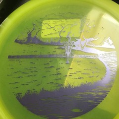 Innova 2018 Champion Firebird 171g Flat, FAF, Pearly, 2018 USDGC Hole 17 stamp